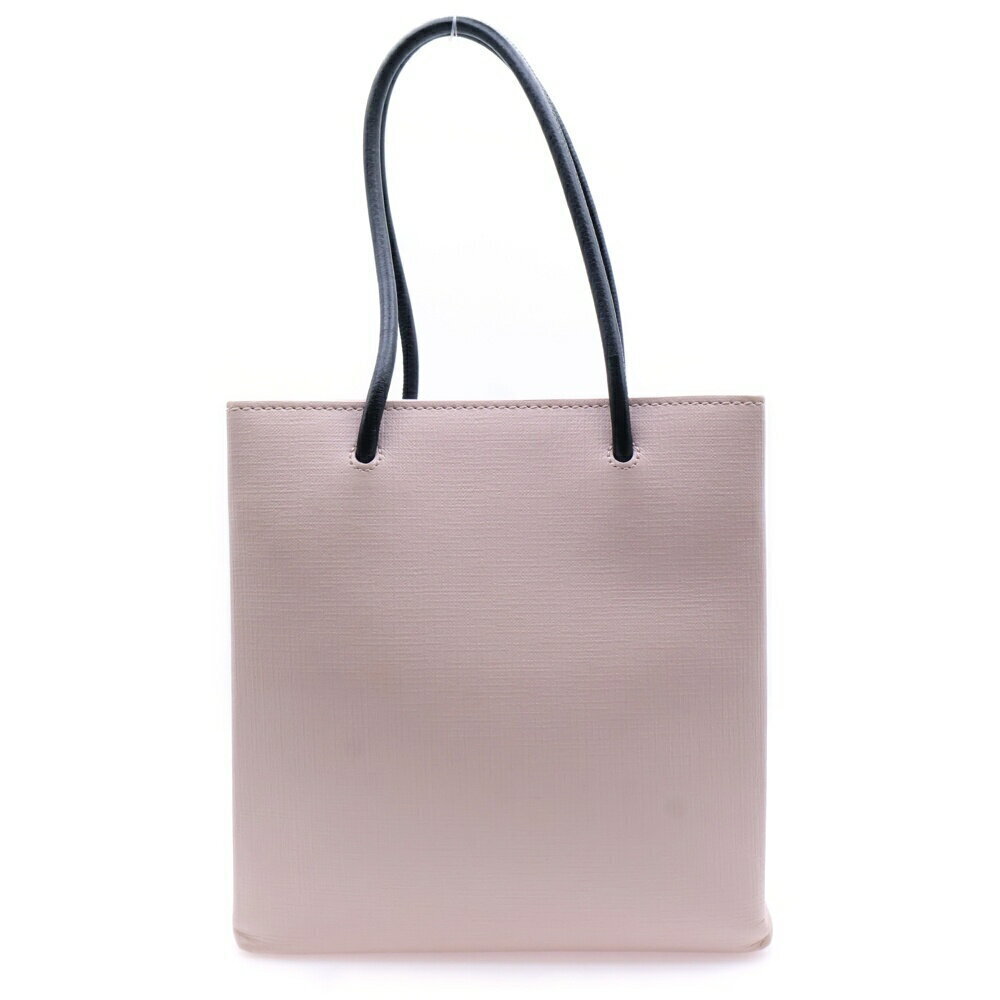 BALENCIAGA Shopping Tote Bag Shoulder Handbag Pink Leather - Picture 2 of 6